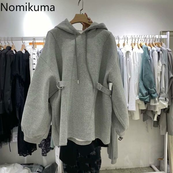 nomikuma causal solid hooded women hoodies autumn winter fleece sweatshirt korean slim waist hoody coat harajuku 6d480 210427, Black
nomikuma causal solid hooded women hoodies autumn winter fleece sweatshirt korean slim waist hoody coat harajuku 6d480 210427, Black