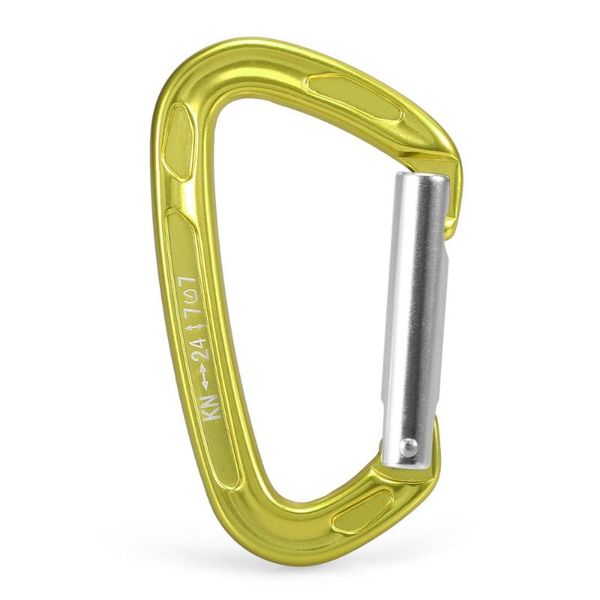 / 24kn straight gate carabiner non-locking climbing canyoning backpacking hammocks key nose cords, slings and webbing
/ 24kn straight gate carabiner non-locking climbing canyoning backpacking hammocks key nose cords, slings and webbing