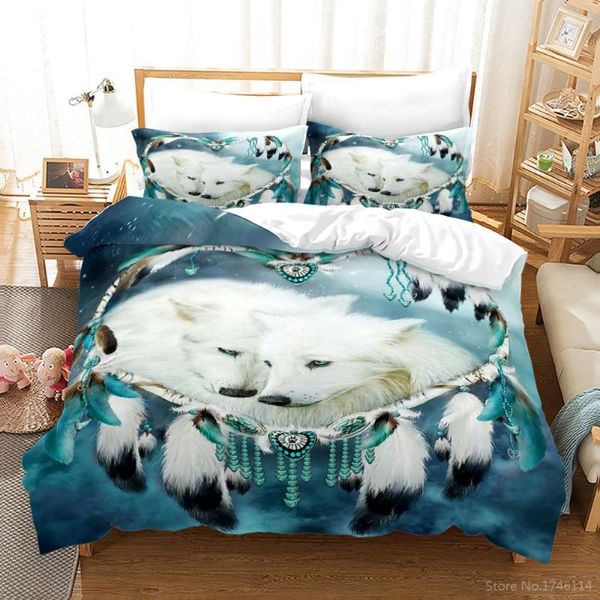 bedding sets heart shape dreamcatcher 3d set couple white wolves print duvet cover soft quilt with pillowcase home textile
bedding sets heart shape dreamcatcher 3d set couple white wolves print duvet cover soft quilt with pillowcase home textile