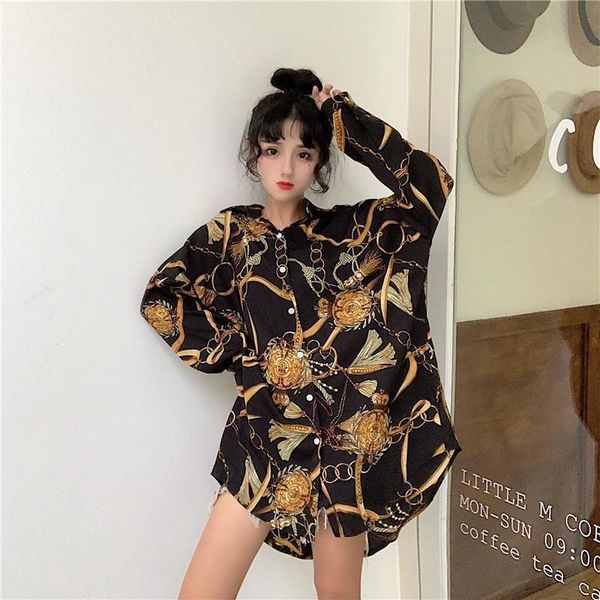women's blouses & shirts nicemix korean fashion clothing turn-down collar print long spring womens and casual blusas mujer de mod, White
women's blouses & shirts nicemix korean fashion clothing turn-down collar print long spring womens and casual blusas mujer de mod, White