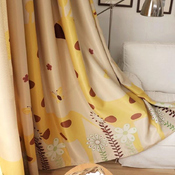children's blackout curtains cartoon giraffe printing screens bedroom balcony european style curtain & drapes
children's blackout curtains cartoon giraffe printing screens bedroom balcony european style curtain & drapes