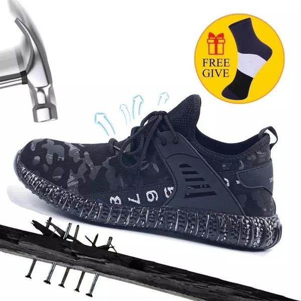 boots drop indestructible camox shoes men and women steel toe air safety puncture-proof work sneakers breathable, Black
boots drop indestructible camox shoes men and women steel toe air safety puncture-proof work sneakers breathable, Black