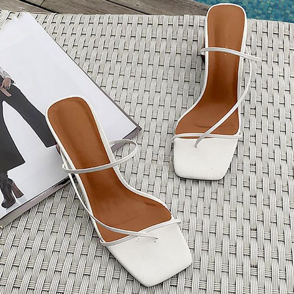 slippers ladies female high heel sandals fashion slip on women slides square toe comfortable 2021 summer woman shoes, Black
slippers ladies female high heel sandals fashion slip on women slides square toe comfortable 2021 summer woman shoes, Black