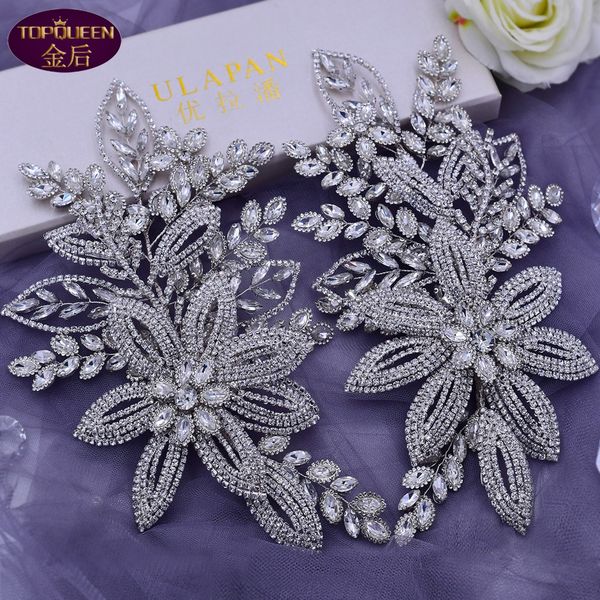 side clamp diamond hoop wide wedding tiara queen baroque crystal bridal headwear crown rhinestone with wedding jewelry hair accessories diam, Silver
side clamp diamond hoop wide wedding tiara queen baroque crystal bridal headwear crown rhinestone with wedding jewelry hair accessories diam, Silver