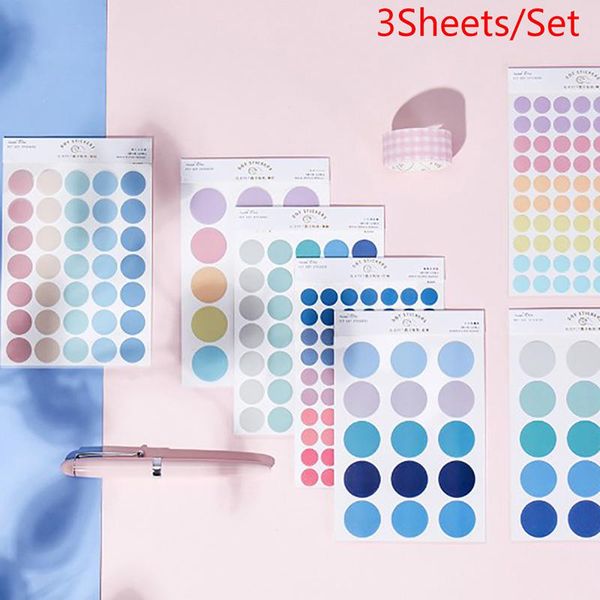 gift wrap 3sheets 120 dots pet label sticker round self adhesive sealing circle stickers multipurpose 7 designs optional
gift wrap 3sheets 120 dots pet label sticker round self adhesive sealing circle stickers multipurpose 7 designs optional