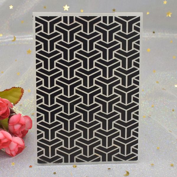 craft tools geometry pattern 3d embossing folders for diy scrapbooking paper card making plastic template stencil
craft tools geometry pattern 3d embossing folders for diy scrapbooking paper card making plastic template stencil