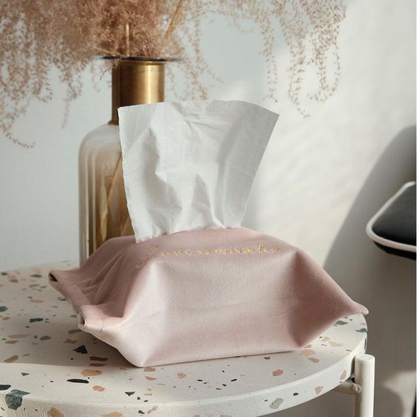 tissue boxes & napkins 30pcs nordic velvet embroidery box removable storage bag household living room bathroom car pumping paper
tissue boxes & napkins 30pcs nordic velvet embroidery box removable storage bag household living room bathroom car pumping paper
