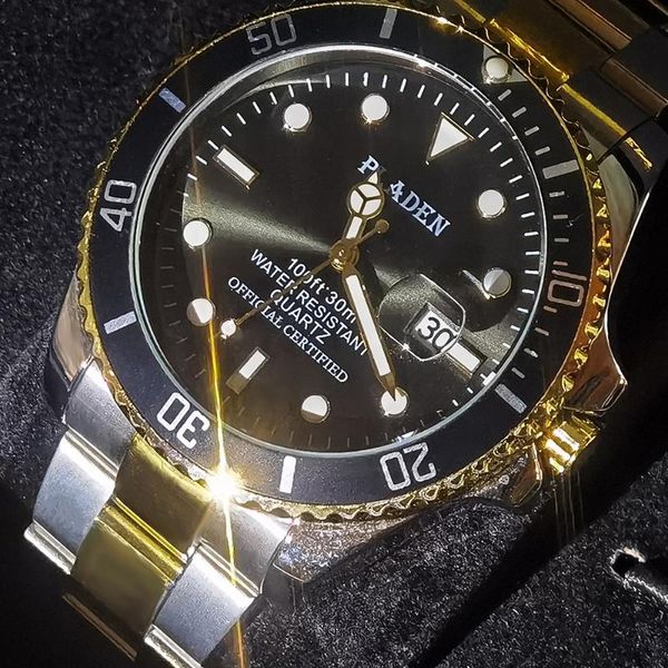 wristwatches pladen black round men watches gold and silver luminous calendar wristwatch man classic brand stainless steel drop party, Slivery;brown
wristwatches pladen black round men watches gold and silver luminous calendar wristwatch man classic brand stainless steel drop party, Slivery;brown