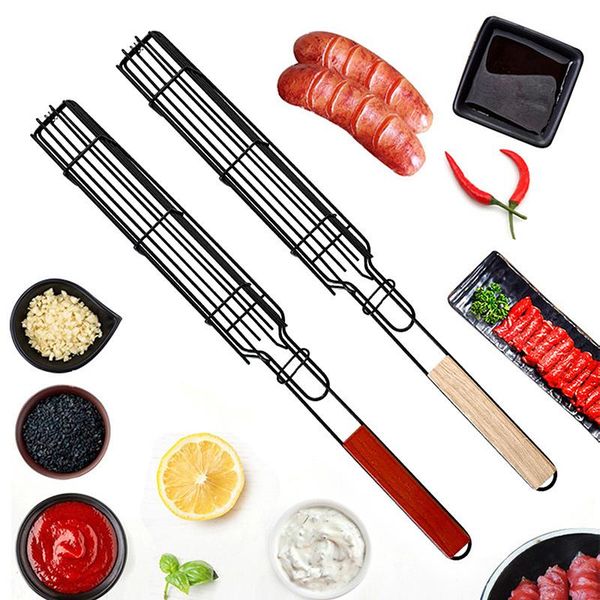 tools & accessories portable bbq grilling basket stainless steel nonstick barbecue grill outdoor utensils
tools & accessories portable bbq grilling basket stainless steel nonstick barbecue grill outdoor utensils