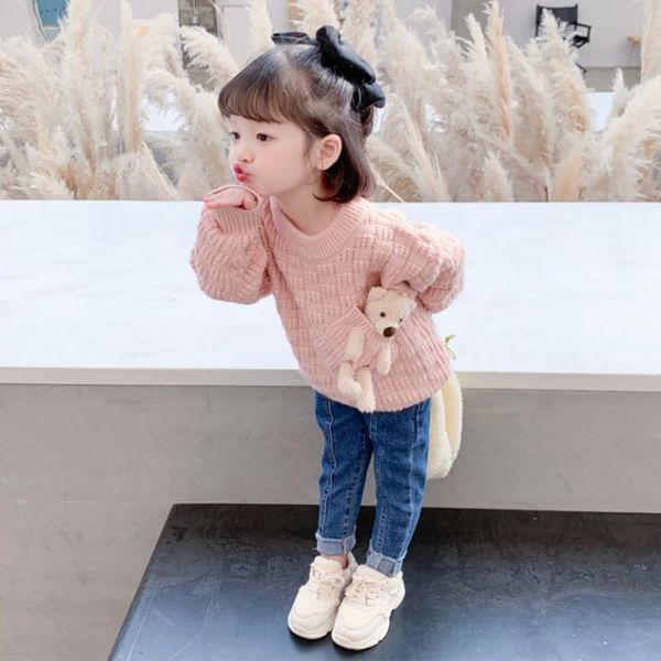 pullover toddler girl sweater winter kids long sleeve knitted outwear clothing fashion autumn warm casual children 2 to 10 years old, Blue
pullover toddler girl sweater winter kids long sleeve knitted outwear clothing fashion autumn warm casual children 2 to 10 years old, Blue