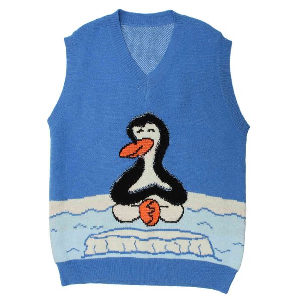 men's sweaters collateral, knitted or crocheted f fall, harajuku urban clothing, penguin, pattern, pullover, casual, sleeveless,, White;black
men's sweaters collateral, knitted or crocheted f fall, harajuku urban clothing, penguin, pattern, pullover, casual, sleeveless,, White;black