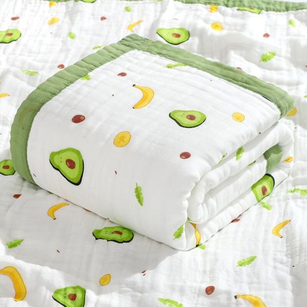 blankets & swaddling 110*110cm infant cotton gauze bath towel six -layer high-density cartoon baby wrapper swaddles bedding blanket
blankets & swaddling 110*110cm infant cotton gauze bath towel six -layer high-density cartoon baby wrapper swaddles bedding blanket