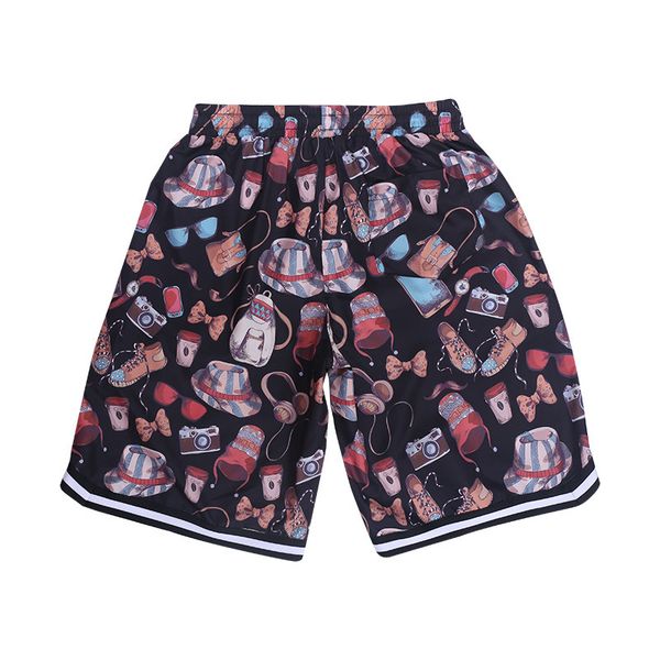 fashionable shorts summer men's beach korean youth casual loose pants, White;black
fashionable shorts summer men's beach korean youth casual loose pants, White;black