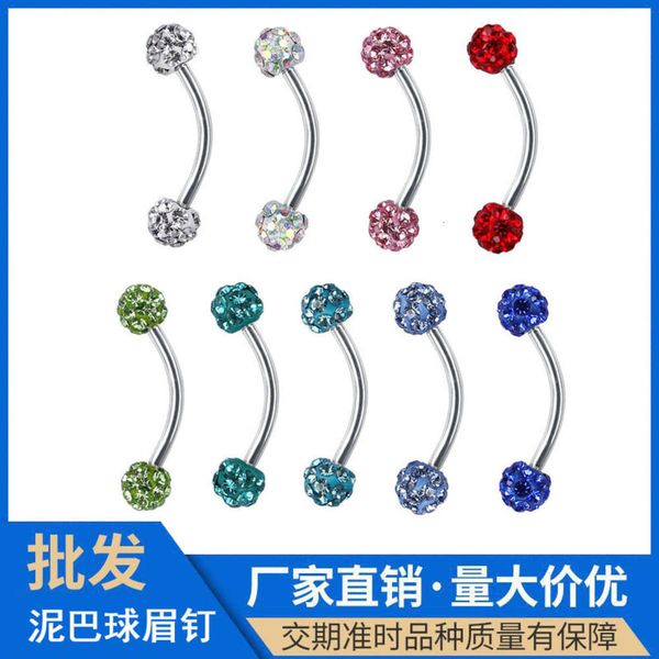 double curved titanium steel eyebrow puncture jewelry full stainless steel eyebrow
double curved titanium steel eyebrow puncture jewelry full stainless steel eyebrow