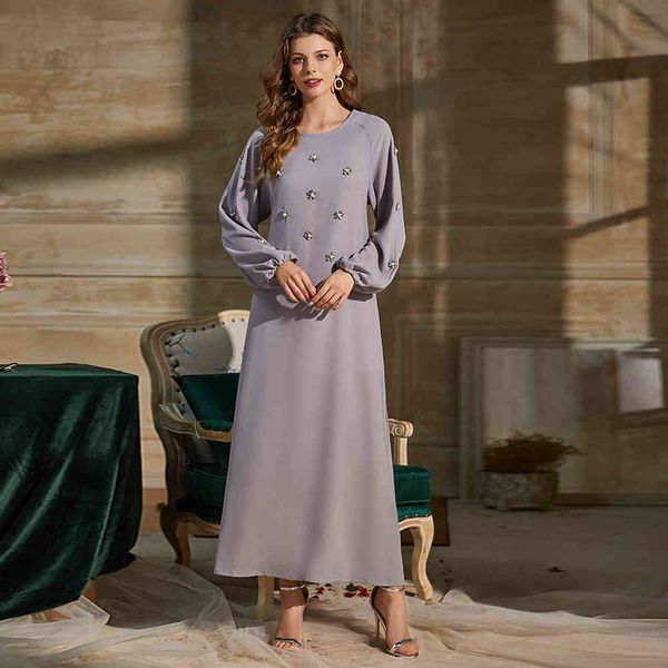 plus muslim arab size abayas autumn 2021 ethnic frizzy diamond maxi dress for woman neck sleeve, Black;gray
plus muslim arab size abayas autumn 2021 ethnic frizzy diamond maxi dress for woman neck sleeve, Black;gray