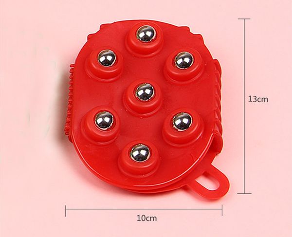hand-held seven metal ball silicone massage beads beauty body massager care muscle massage muscle pain relief cycle
hand-held seven metal ball silicone massage beads beauty body massager care muscle massage muscle pain relief cycle
