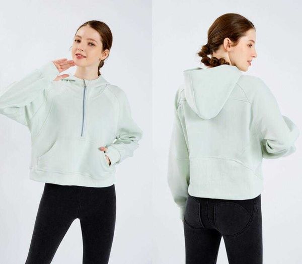 semi zipper sweater women's hoodie yoga outfits loose fashion leisure coat running fitness casual thickened gym clothes fashion 20236, Gray
semi zipper sweater women's hoodie yoga outfits loose fashion leisure coat running fitness casual thickened gym clothes fashion 20236, Gray