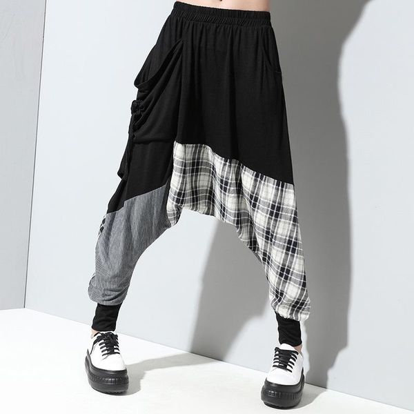 women's pants & capris hanging crotch and splicing harlem cotton womens gothic casual women sweatpants loose black curne021005, Black;white
women's pants & capris hanging crotch and splicing harlem cotton womens gothic casual women sweatpants loose black curne021005, Black;white