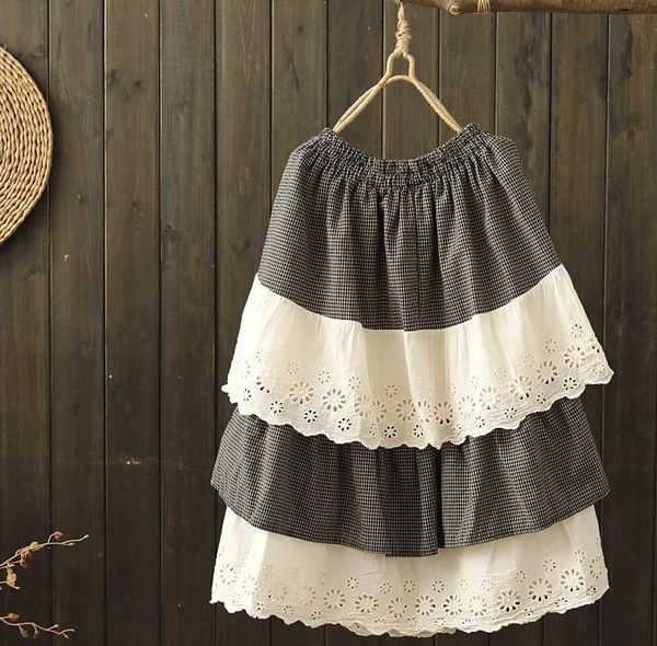skirts literature and art fan sen department 2021 spring autumn simple plaid splicing fashion wild skirt women's 8978, Black
skirts literature and art fan sen department 2021 spring autumn simple plaid splicing fashion wild skirt women's 8978, Black