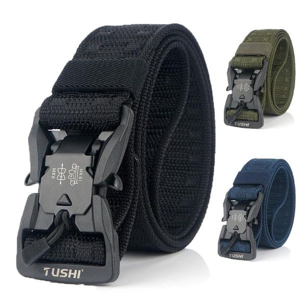 belts 2021 high-quality nylon men's and women's tactical belt combat survival non-slip wear-resistant buckle training, Black;brown
belts 2021 high-quality nylon men's and women's tactical belt combat survival non-slip wear-resistant buckle training, Black;brown