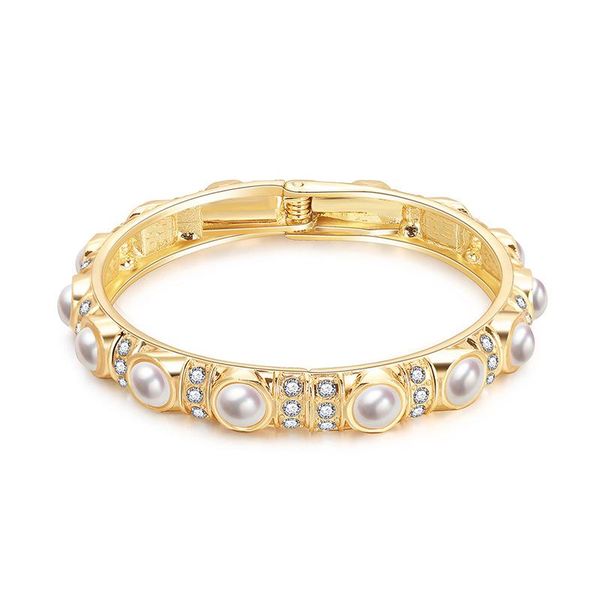 bangle 2021 elegant exaggeration crystal pearl bracelet for women sweater accessories party jewelry, Black
bangle 2021 elegant exaggeration crystal pearl bracelet for women sweater accessories party jewelry, Black