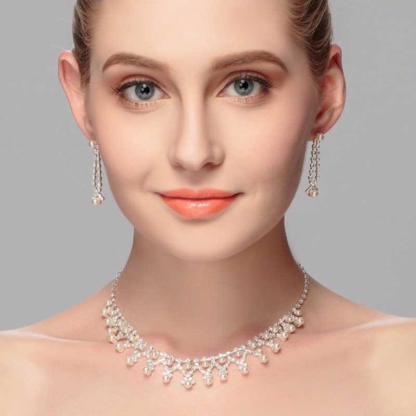 earrings & necklace acrddk fashion shiny rhinestone women luxury earring jewelry set wedding bridal sl, Silver
earrings & necklace acrddk fashion shiny rhinestone women luxury earring jewelry set wedding bridal sl, Silver