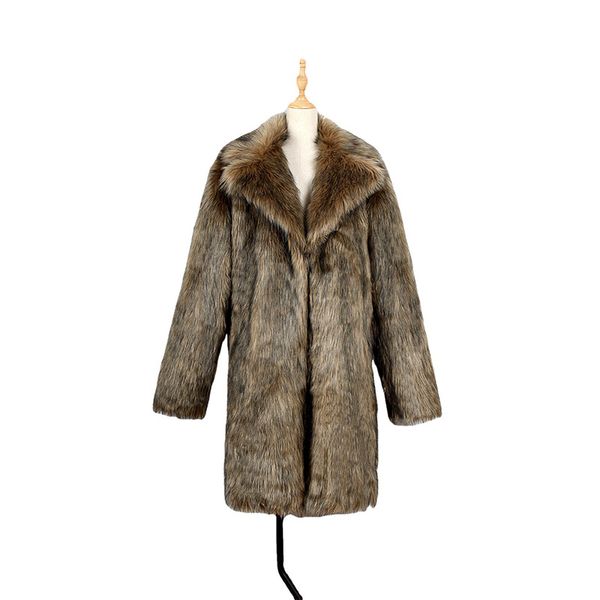 long mink fur coat for men thick with stand-up collar retro comfort windproof and warm fashion travel and commute, Black
long mink fur coat for men thick with stand-up collar retro comfort windproof and warm fashion travel and commute, Black