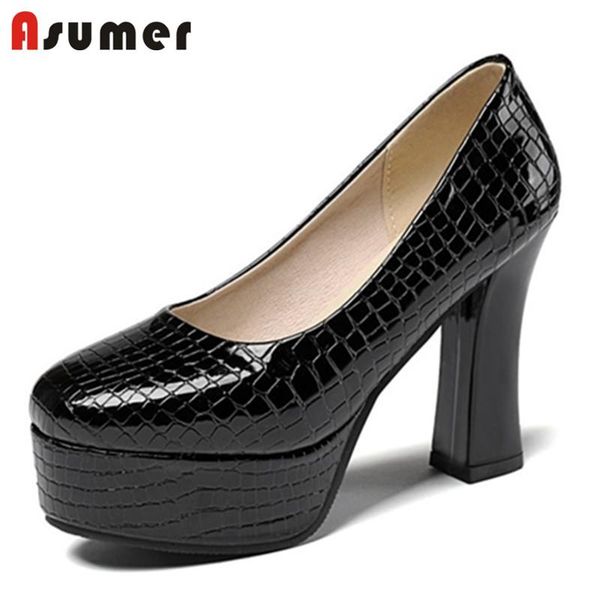 dress shoes asumer 2021 arrive high heels platform women single round toe spring summer party wedding pumps, Black
dress shoes asumer 2021 arrive high heels platform women single round toe spring summer party wedding pumps, Black