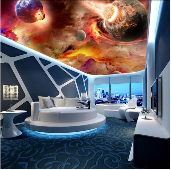 custom po 3d ceiling murals wallpaper colorful nebulae star space home decor wall for living room wallpapers
custom po 3d ceiling murals wallpaper colorful nebulae star space home decor wall for living room wallpapers