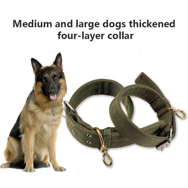 dog collars & leashes pet collar large double layers adjustable nylon for german shepherd husky nds66
dog collars & leashes pet collar large double layers adjustable nylon for german shepherd husky nds66