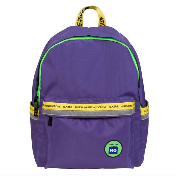 backpack 2021 creative purple nylon reflective backpacks for men and women in line series(fun kik)
backpack 2021 creative purple nylon reflective backpacks for men and women in line series(fun kik)