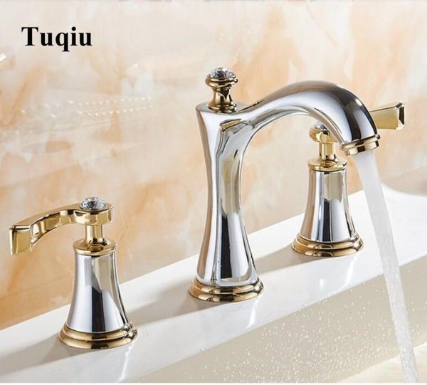 bathroom sink faucets basin brass polished chrome gold deck mounted crystal 3 hole double handle and cold water tap
bathroom sink faucets basin brass polished chrome gold deck mounted crystal 3 hole double handle and cold water tap