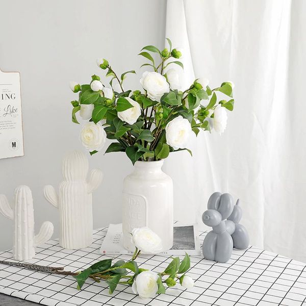 decorative flowers & wreaths long 55 cm white rose flower real touch interior decoration bridal wedding holiday party flowerarr
decorative flowers & wreaths long 55 cm white rose flower real touch interior decoration bridal wedding holiday party flowerarr