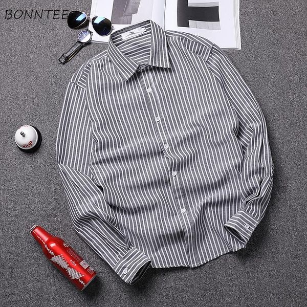 men shirts ins retro striped long sleeve turn-down collar mens loose leisure korean style daily outwear trendy all-match ulzzang men's, White;black
men shirts ins retro striped long sleeve turn-down collar mens loose leisure korean style daily outwear trendy all-match ulzzang men's, White;black