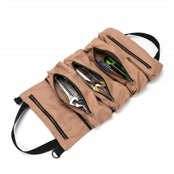 duffel bags 2021 canvas tool roll-up bag wrench storage carrier pouch car back seat organizer
duffel bags 2021 canvas tool roll-up bag wrench storage carrier pouch car back seat organizer