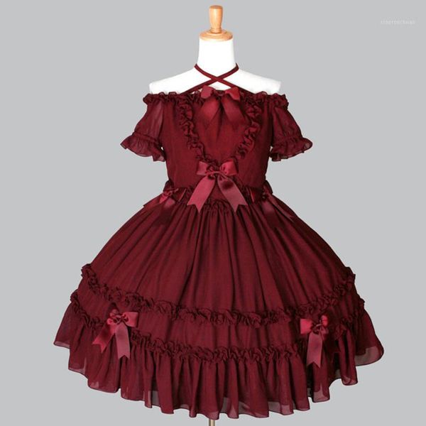 theme costume 2021 red and black slash neck bow gothic lolita dress costumes for women customized, Black;red
theme costume 2021 red and black slash neck bow gothic lolita dress costumes for women customized, Black;red