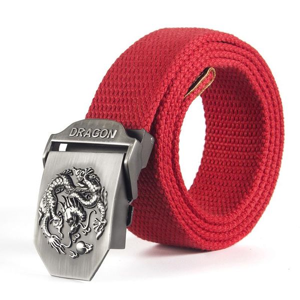 fashion outdoor canvas belt retro alloy buckle automatic men casual tooling woven youth 120cm belts, Black;brown
fashion outdoor canvas belt retro alloy buckle automatic men casual tooling woven youth 120cm belts, Black;brown