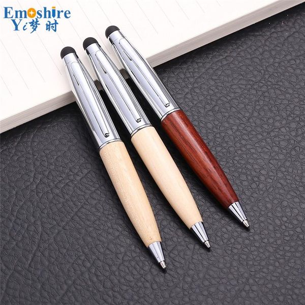 ballpoint pens fashion creative wood ball pen customized corporate logo touch screen business office mahogany capacitive p802, Blue;orange
ballpoint pens fashion creative wood ball pen customized corporate logo touch screen business office mahogany capacitive p802, Blue;orange