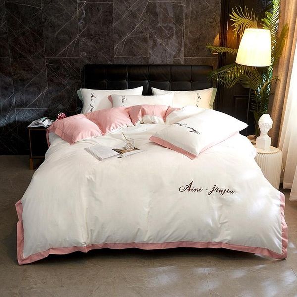bedding sets michiko light luxury minimalist quilt cover solid color all cotton 4-piece set
bedding sets michiko light luxury minimalist quilt cover solid color all cotton 4-piece set