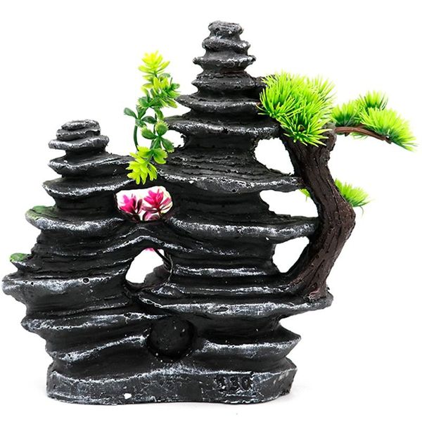 artificial rockery aquarium ornament fish tank hiding tree mountain view landscape decorations resin accessories
artificial rockery aquarium ornament fish tank hiding tree mountain view landscape decorations resin accessories