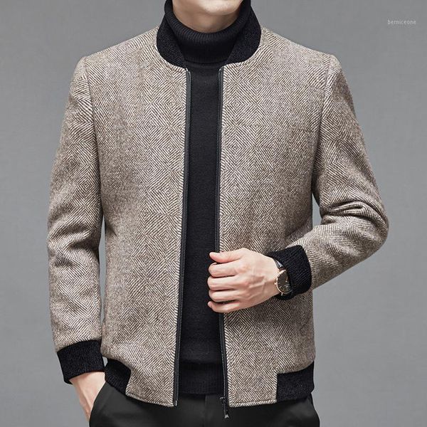 men's jackets 2022men's autumn and winter thick stand collar woolen coat casual thickening jacket, Black;brown
men's jackets 2022men's autumn and winter thick stand collar woolen coat casual thickening jacket, Black;brown