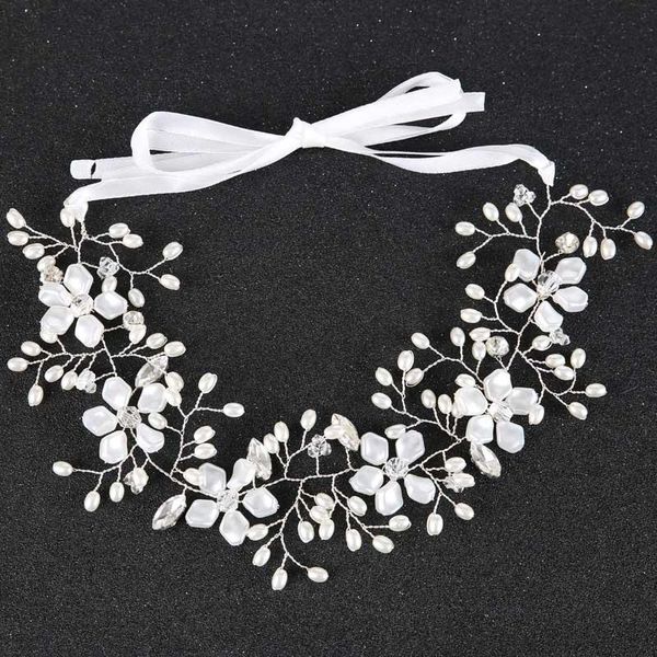 hair clips & barrettes white flower bridal tiara headband with ribbon wedding jewelry crown women accessories maea99, Golden;silver
hair clips & barrettes white flower bridal tiara headband with ribbon wedding jewelry crown women accessories maea99, Golden;silver
