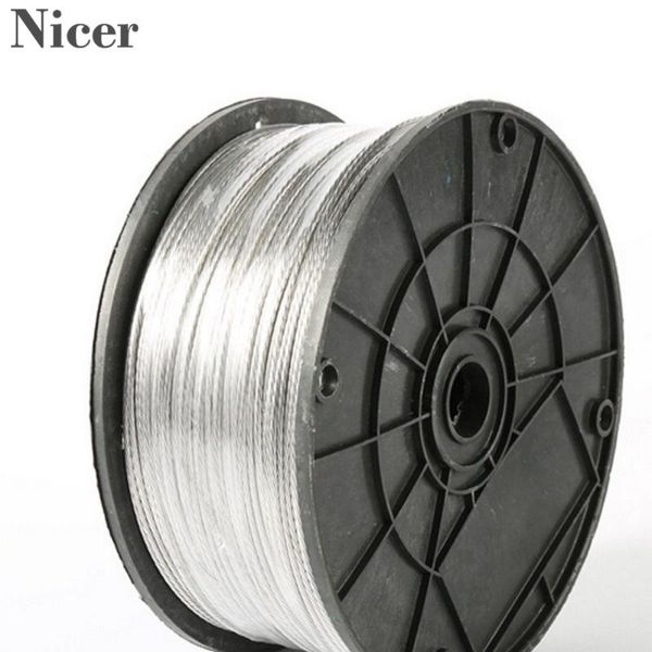 fencing, trellis & gates 100/200/300/400m pulse electronic fence accessories special aluminum-magnesium alloy wire 2.0mm for gerden high ela
fencing, trellis & gates 100/200/300/400m pulse electronic fence accessories special aluminum-magnesium alloy wire 2.0mm for gerden high ela