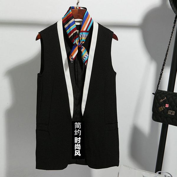 7xl korean fashion hit color female vest without turtleneck fine tuning cardigan plus size sleevless blazer femme jacket f2644 o0cj, Black;brown
7xl korean fashion hit color female vest without turtleneck fine tuning cardigan plus size sleevless blazer femme jacket f2644 o0cj, Black;brown