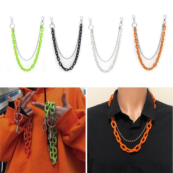 other punk streetwear biker heavy duty jeans link pants keychain double acrylic chunky belt chain wallet fashion jewelry, Slivery;golden
other punk streetwear biker heavy duty jeans link pants keychain double acrylic chunky belt chain wallet fashion jewelry, Slivery;golden