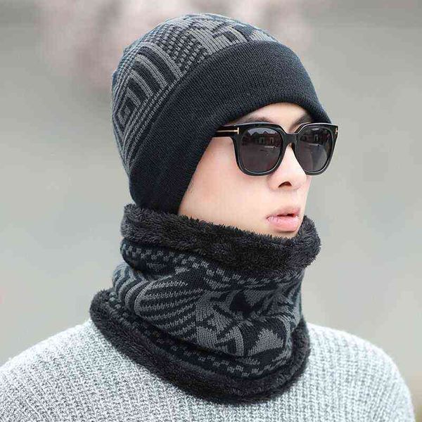 neck warmer knitted hat scarf set fur wool lining thick warm knit beanies balaclava winter hat for men women cap skullies bonnet y21111, Blue;gray
neck warmer knitted hat scarf set fur wool lining thick warm knit beanies balaclava winter hat for men women cap skullies bonnet y21111, Blue;gray