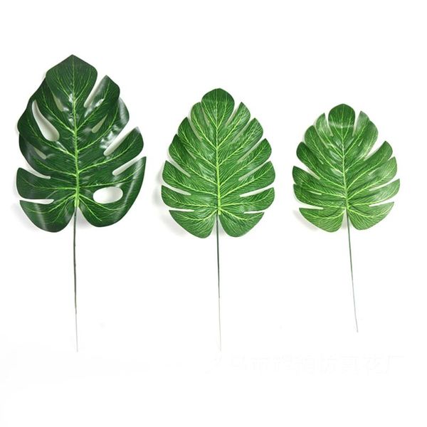 10pcs high simulation artificial monstera tropical plant leaf home party office store decorations - size decorative flowers & wreaths
10pcs high simulation artificial monstera tropical plant leaf home party office store decorations - size decorative flowers & wreaths