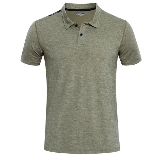 men's polo shirt lapel t- solid color 2021 summer short sleeve running top, White;black
men's polo shirt lapel t- solid color 2021 summer short sleeve running top, White;black