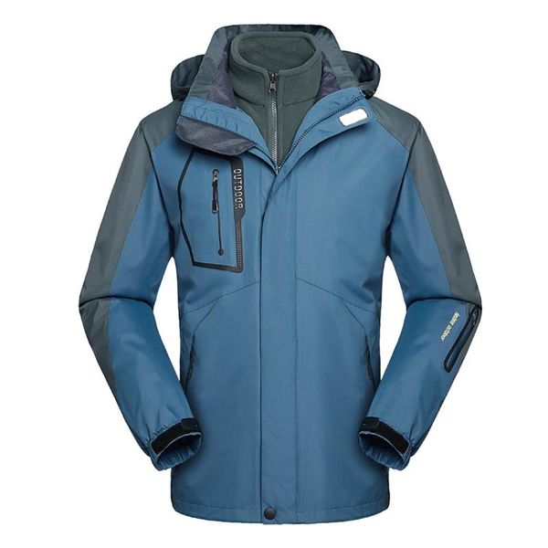 men outdoor jacket, long sleeve hooded zipper high collar elastic cuff plush coat with pockets for winter men's jackets, Black;brown
men outdoor jacket, long sleeve hooded zipper high collar elastic cuff plush coat with pockets for winter men's jackets, Black;brown