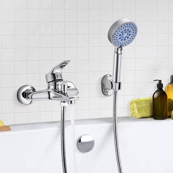 other faucets, showers & accs wall mounted bathtub two function chrome shower mixer brass body and no lead bathroom bffv
other faucets, showers & accs wall mounted bathtub two function chrome shower mixer brass body and no lead bathroom bffv